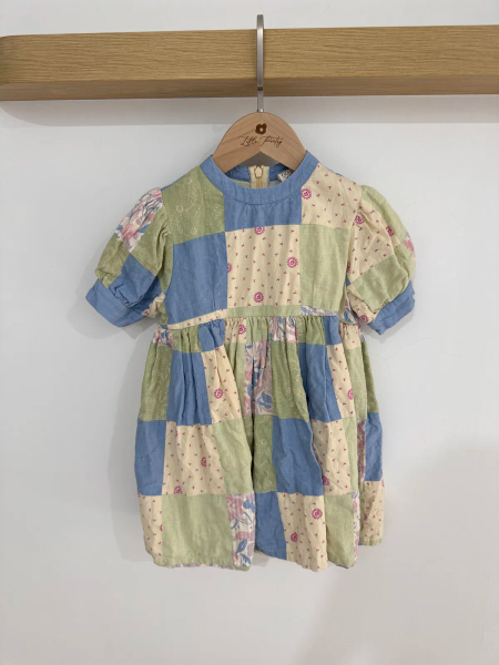 拼布洋裝 3-5Y image 1 of 0