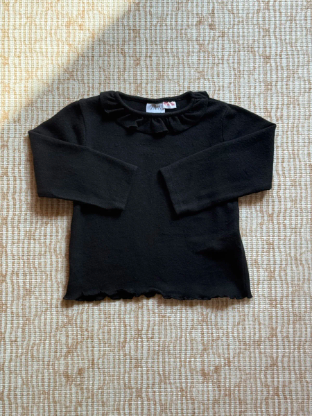 黑色內搭長袖上衣 image 1 of 0
