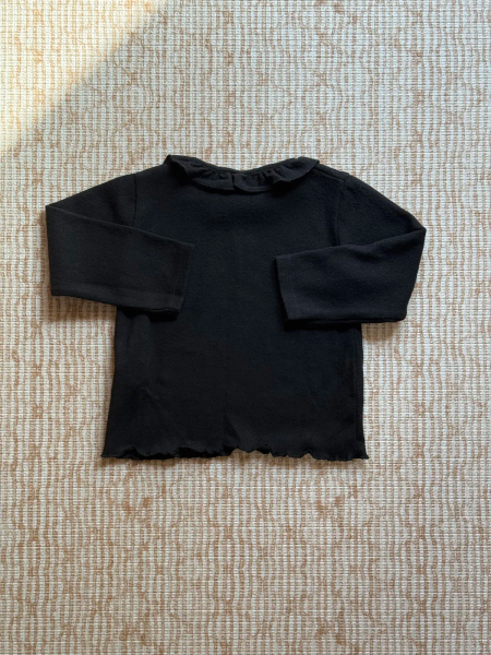 黑色內搭長袖上衣 image 1 of 0