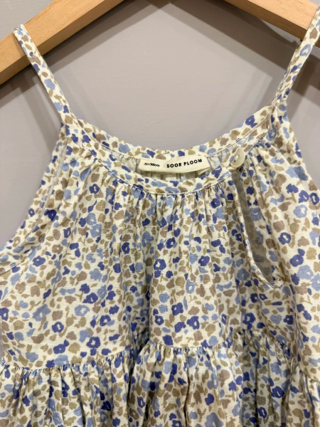 Birdie Tunic Menagerie Print Blueberry image 1 of 0