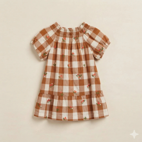 刺繡小花洋裝 image 1 of 0
