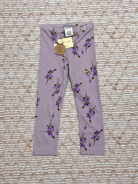 紫色青梅印花內搭褲 image 1 of 0