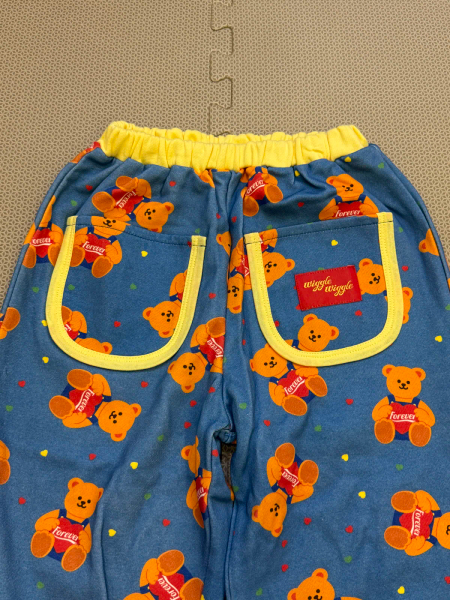 Wiggle wiggle熊熊聯名刷毛褲 image 1 of 0