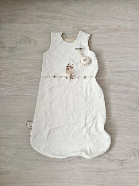 長頸鹿刺繡純棉嬰兒防踢被 image 1 of 0