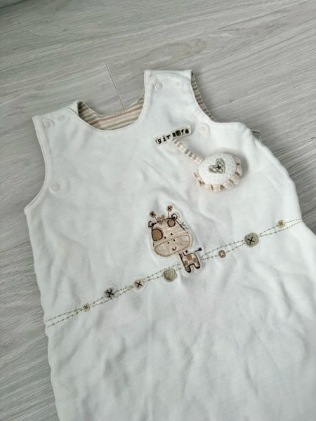 長頸鹿刺繡純棉嬰兒防踢被 image 1 of 0