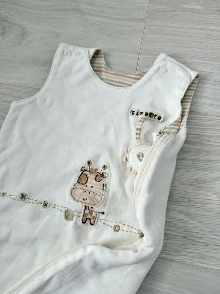 長頸鹿刺繡純棉嬰兒防踢被 image 1 of 0