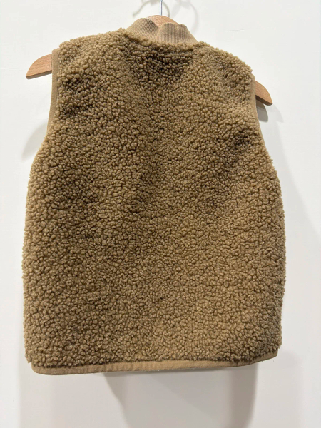 泰迪熊毛茸茸背心 - Jody Sherpa Vest - Buckwheat 4Y image 1 of 0