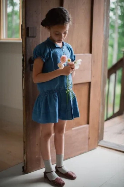 Lucille Dress - lndigo image 1 of 0