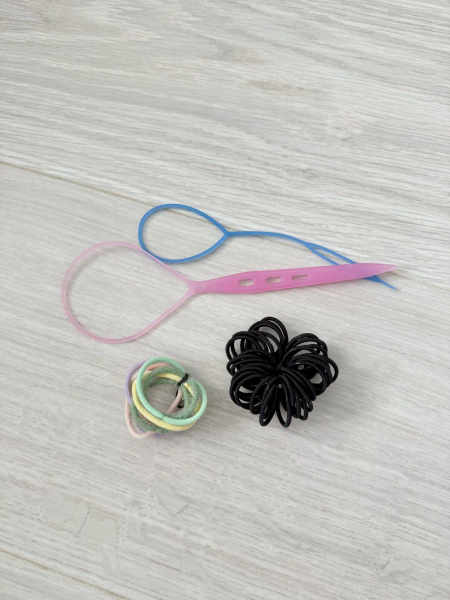 兒童髮飾髮圈套組含編髮工具 image 1 of 0
