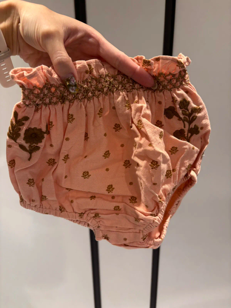 Baby Myrtle Bloomer - Meadow Calico Ribbon 寶寶刺繡燈籠褲 image 1 of 0