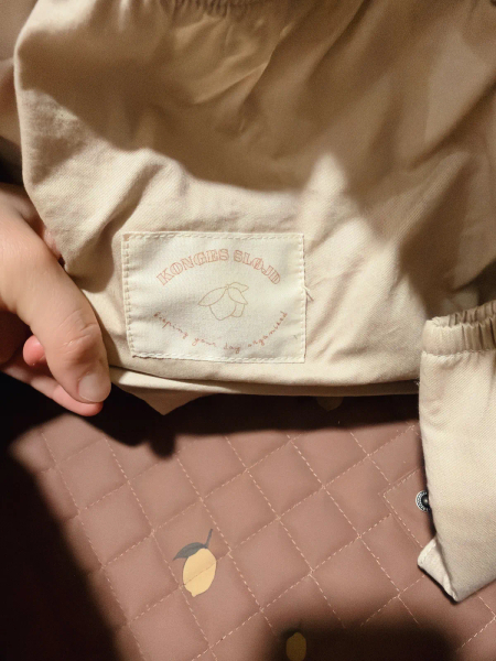 咖啡色檸檬圖案手提肩背包 image 1 of 0