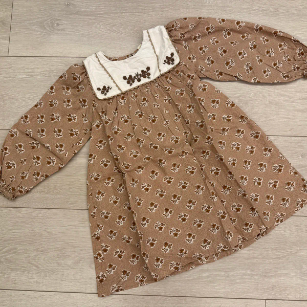 LCC Della Dress in Hollyhock Floral  image 1 of 0