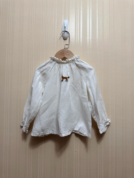 刺繡長袖上衣 image 1 of 0