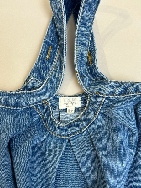 女童牛仔吊帶裙 image 1 of 0