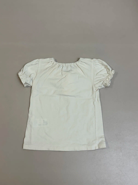 女童刺繡蕾絲領短袖上衣 image 1 of 0
