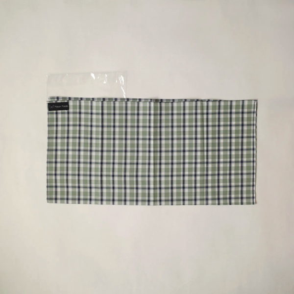 法式格紋四角巾 image 1 of 0