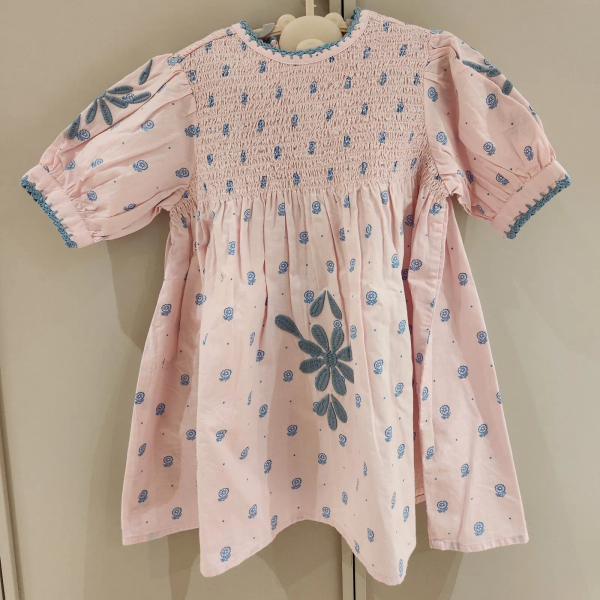 Apolina Studio Calico Pink Noemie Dress image 1 of 0