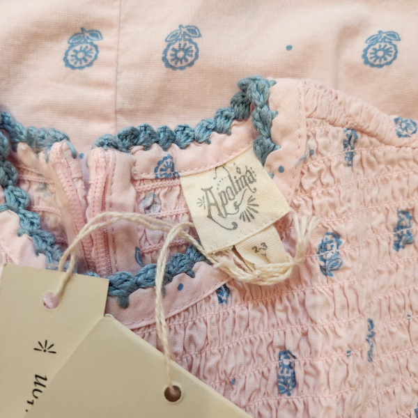 Apolina Studio Calico Pink Noemie Dress image 1 of 0