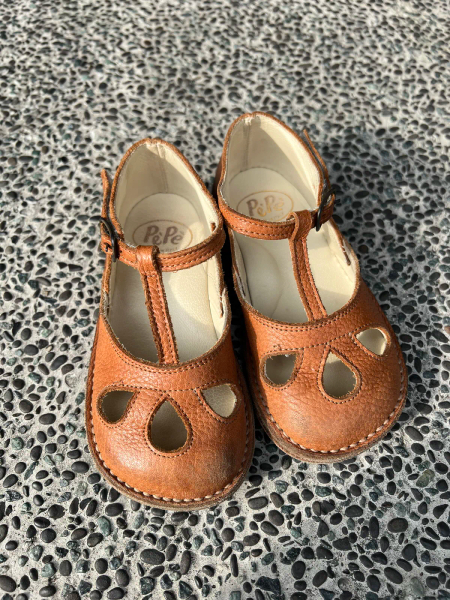 Lucy Cut Out Sandals in Kava Brown image 1 of 0