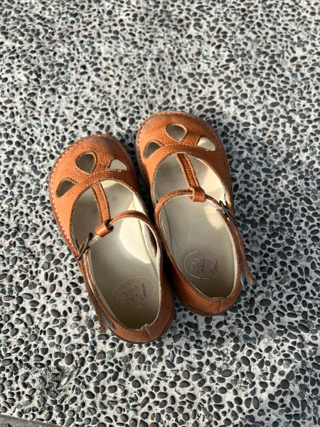 Lucy Cut Out Sandals in Kava Brown image 1 of 0