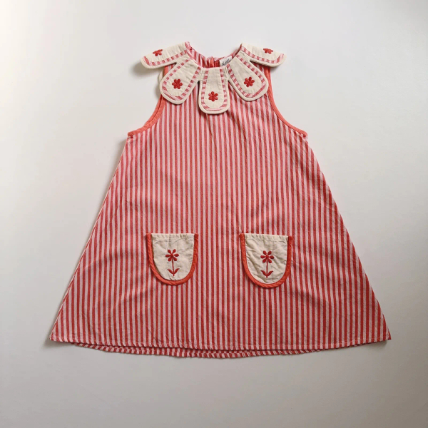 Flora Dress, Mayols Stripe image 1 of 0