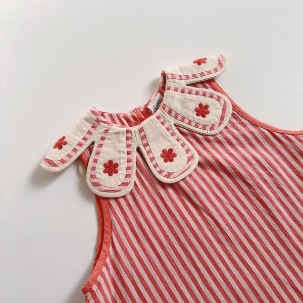 Flora Dress, Mayols Stripe image 1 of 0
