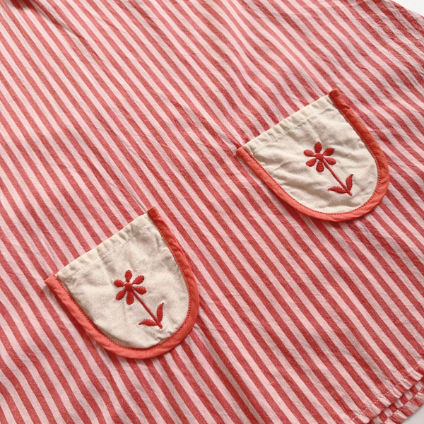 Flora Dress, Mayols Stripe image 1 of 0