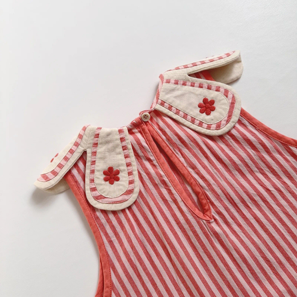 Flora Dress, Mayols Stripe image 1 of 0