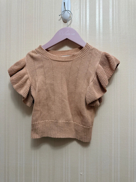 荷葉針織上衣 image 1 of 0