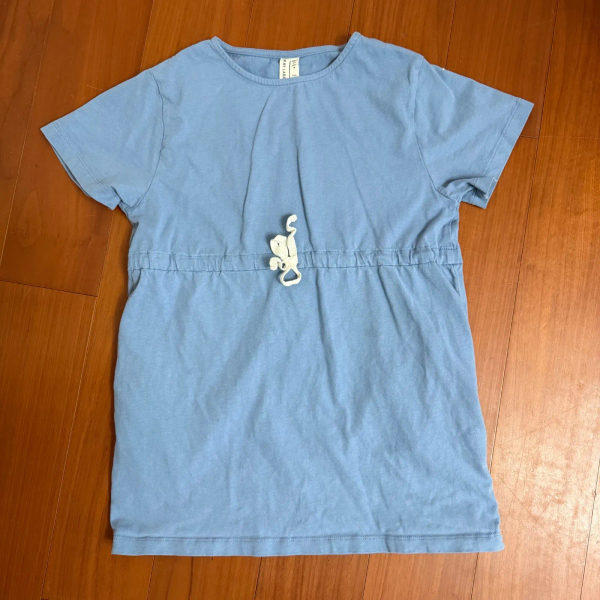 抽繩短袖洋裝 image 1 of 0