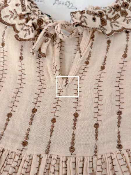 刺繡洋裝 image 1 of 0