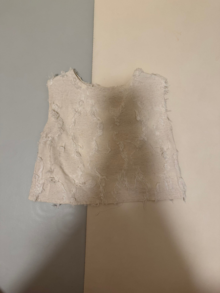 米色無袖上衣 image 1 of 0