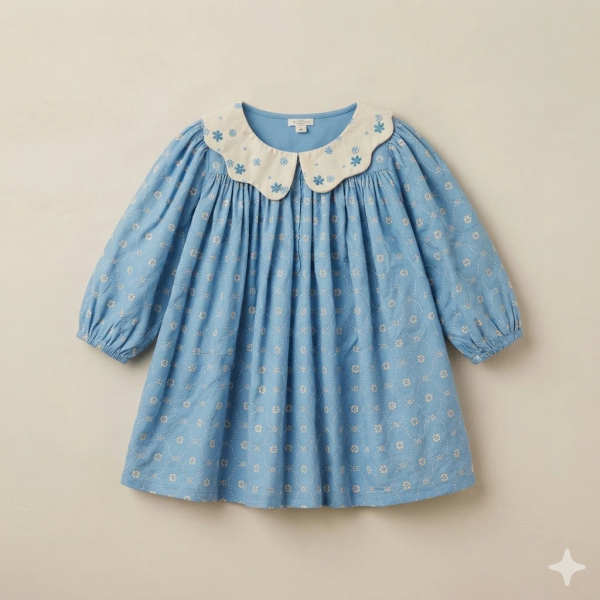 Apo藍色洋裝 image 1 of 0