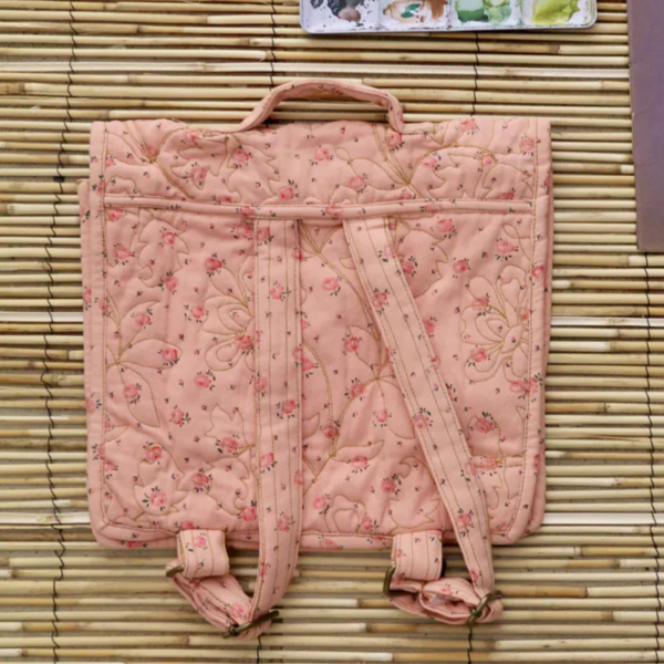 玫瑰後背包 School Bag -Rosa bloom print image 1 of 0