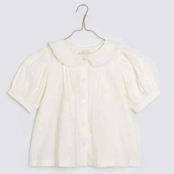 Organic Gabriella Blouse - Off-white image 1 of 0