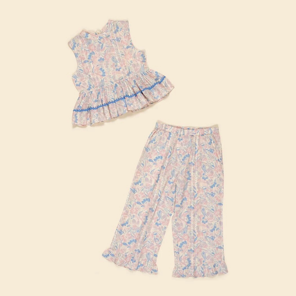 Apolina 復古花卉套裝 Wini trouser set - 50’s Floral image 1 of 0