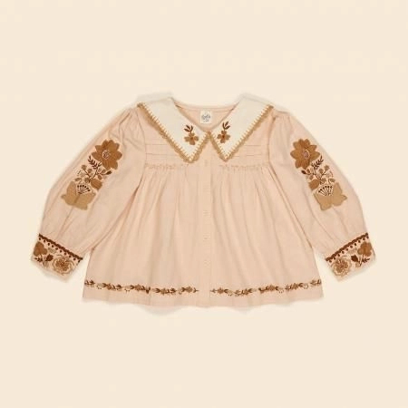 Bette Blouse - Pink Sand image 1 of 0