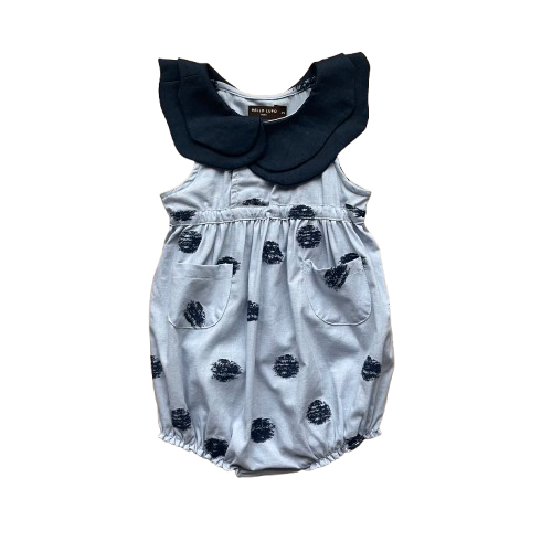 NAMI BABY TUTA - LINEN NAVY/BLUE CANDY image 1 of 0