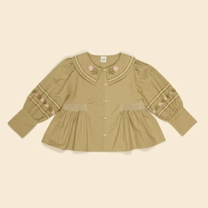 Priscilla Blouse-Sage image 1 of 0