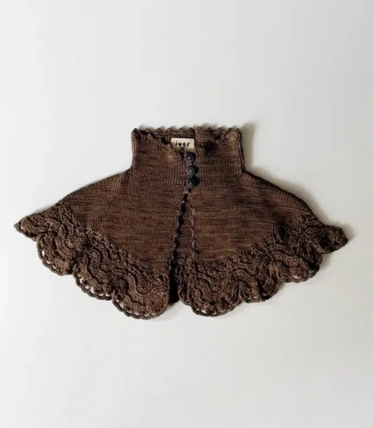 Rose Mantle - Cocoa 玫瑰斗篷 - 可可棕 image 1 of 0