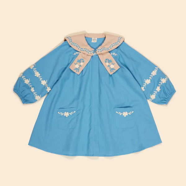 Maggie Sailor Dress - Nordic Blue image 1 of 0