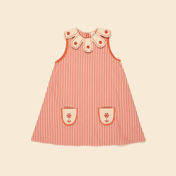 Flora Dress - Mayols Stripe image 1 of 0