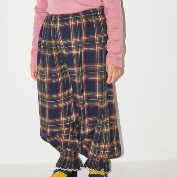 zuzu pants ink plaid image 1 of 0