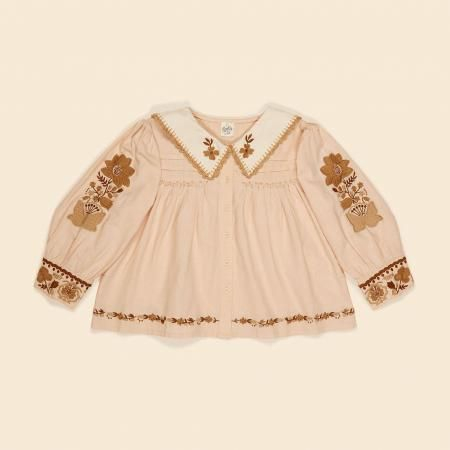 Bette Blouse - Pink Sand 圖二也可以 image 1 of 0