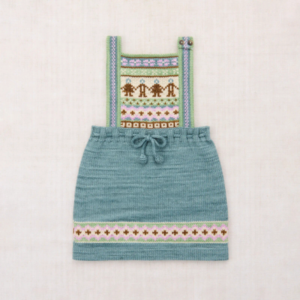 Misha & Puff: Kinfolk Pinafore - Slate image 1 of 0