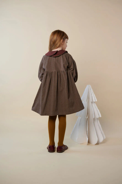 Susanna Dress-Tiny Purple/Mogano image 1 of 0