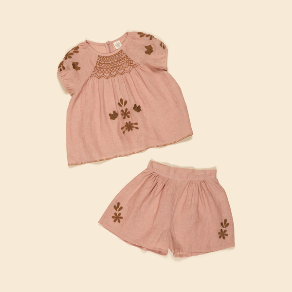 Maren Short Set - Rosewater image 1 of 0