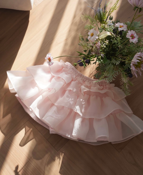 粉色紗裙蓬蓬裙 image 1 of 0