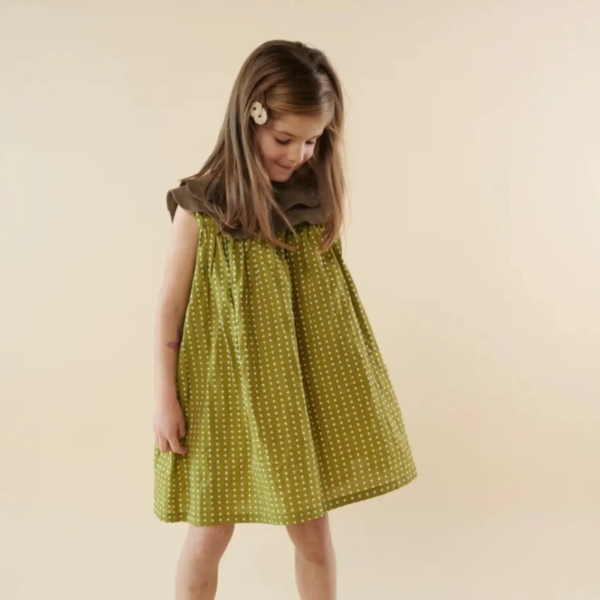 Nami Dress - Matcha Quadri image 1 of 0
