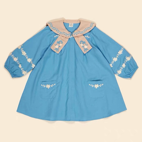 Maggie Sailor Dress - Nordic Blue image 1 of 0